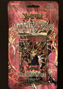 Yu-Gi-Oh! MAGICIAN’S FORCE English Edition RARE Rack Blister Pack Konami 1996 🔥 - Image 1
