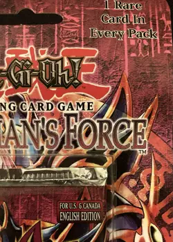 Yu-Gi-Oh! MAGICIAN’S FORCE English Edition RARE Rack Blister Pack Konami 1996 🔥 - Image 2