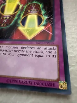 Yugioh Magic Cylinder YS13-ENV15 Super Rare 1st Ed LP Holo Foil - Image 3
