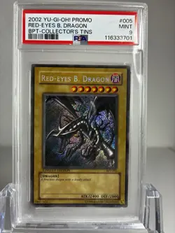 Yu-Gi-Oh! TCG Red-Eyes Black Dragon BPT-005 PSA 9 - Image 1