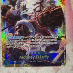 2x Monkey.D.Luffy SEC-SP OP11-118 a Fist of Divine Speed One Piece Card - Image 4