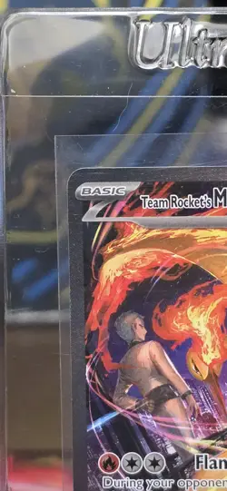 Pokemon TCG Team Rockets Moltres EX Destined Rivals Card 229/182 SIR Stamped - Image 3