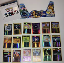 Pokemon TCG Mixed Lot XY Evolutions 2016 Reverse Holos NM 18 Cards - Image 1