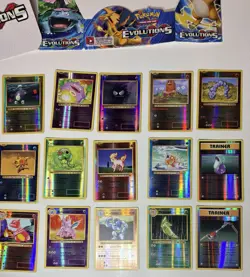 Pokemon TCG Mixed Lot XY Evolutions 2016 Reverse Holos NM 18 Cards - Image 5