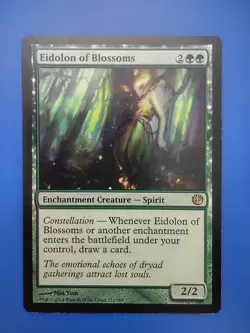 MTG 2X Eidolon Of Blossoms LP Journey Into Nyx 122/165 Magic The Gathering Cards - Image 3