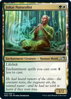 Jukai Naturalist Kamigawa: Neon Dynasty PLD Green White Uncommon CARD ABUGames - Image 1
