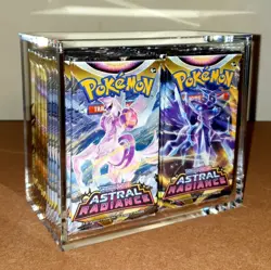 [36 Packs] Astral Radiance Booster Packs Acrylic Box Case Pokemon Card | SEALED - Image 2