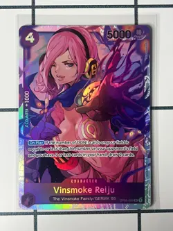 Vinsmoke Reiju OP06-069 SR Wings Of The Captain English One Piece Card (NM) - Image 1