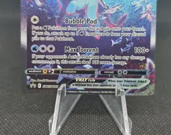 Pokemon Vaporeon VMAX SWSH182 Sword & Shield Promo Card Holo - Image 3