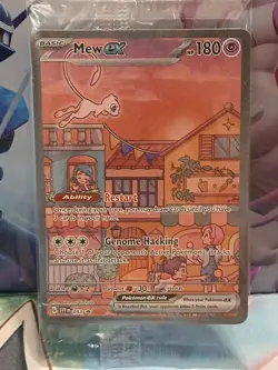 Mew ex 053 Sv: Scarlet & Violet Promo Cards Holo Sealed - Image 1