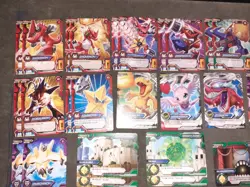 Digimon Fusion Card Game - Complete Shoutmon Starter Deck New World - opened NM - Image 3