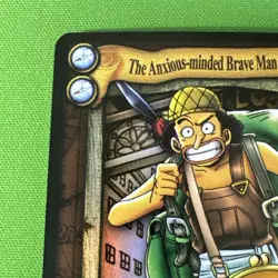 One Piece CCG TCG Anxious-Minded Brave Man of the Ocean FOIL CH031 Card R - Image 4