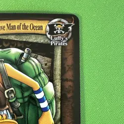One Piece CCG TCG Anxious-Minded Brave Man of the Ocean FOIL CH031 Card R - Image 5