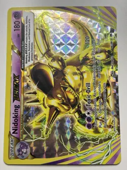 Pokemon TCG Evolutions Holo Card Nidoking Break 46/108 Near Mint Condition - Image 1