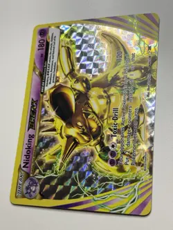Pokemon TCG Evolutions Holo Card Nidoking Break 46/108 Near Mint Condition - Image 3