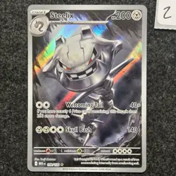 Steelix 150/132 IR ME01: Mega Evolution (MEG) - NM-M Pokemon Card - Image 1
