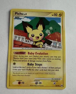 Pichu 25/99 2009 Arceus Set Pokemon Card Nintendo Non Holo Rare - Nm - Image 1