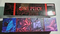 One Piece Card Game: English 2nd Anniversary Set Four Emperors Playmat Box New - Image 2