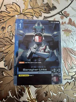 Gundam Card Game Banagher Links Alternate Art GD01-088 Release Event Promo - Image 1