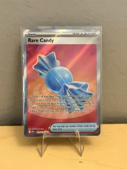 Pokemon TCG Trainer Card Rare Candy 175/132 Secret Rare Mega Evolutions Base Set - Image 1