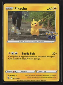 Pikachu - (Cosmos Holo) Promo Miscellaneous Cards & Products 027/078 NM - Image 1