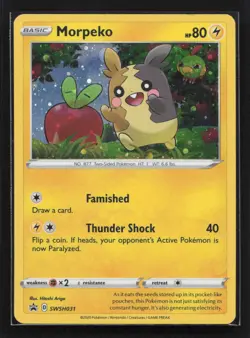 Morpeko - Promo SWSH: Sword & Shield Promo Cards SWSH031 NM - Image 1