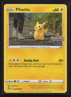 Pikachu - (Cosmos Holo) Promo Miscellaneous Cards & Products 027/078 NM - Image 1
