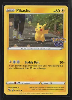 Pikachu - (Cosmos Holo) Promo Miscellaneous Cards & Products 027/078 NM - Image 1