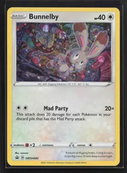 Bunnelby - Promo SWSH: Sword & Shield Promo Cards SWSH082 NM - Image 1