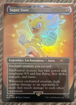 ~ Super State (Rainbow Foil) ~ NM Foil ~ Secret Lair ~ MTG ~ - Image 1