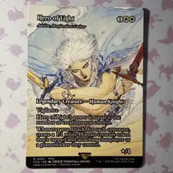 Hero of Light - Showcase - MTG Final Fantasy - NM -(#0001) R - Image 1
