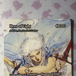 Hero of Light - Showcase - MTG Final Fantasy - NM -(#0001) R - Image 3