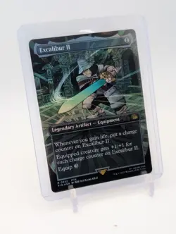 MTG - Excalibur II - FOIL Borderless Rare #352 - Final Fantasy NM - Image 1