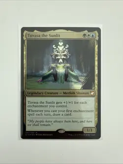 Tuvasa the Sunlit Commander 2018 Foil - Image 1
