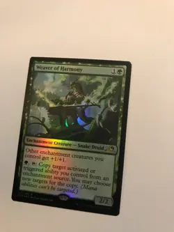 Weaver of Harmony, NM Foil, MTG, Kamigawa Neon Dynasty, Magic the Gathering, 213 - Image 2