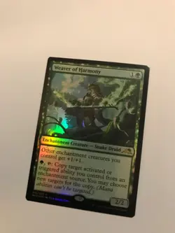 Weaver of Harmony, NM Foil, MTG, Kamigawa Neon Dynasty, Magic the Gathering, 213 - Image 3