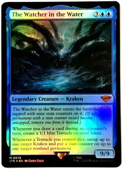 The Watcher in the Water Foil Magic: LOTR: Tales of Middle Earth #0075 - Image 1