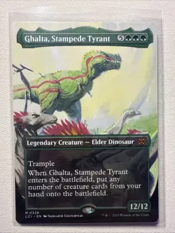 Ghalta, Stampede Tyrant (Borderless) The Lost Caverns of Ixalan Regular - Image 1