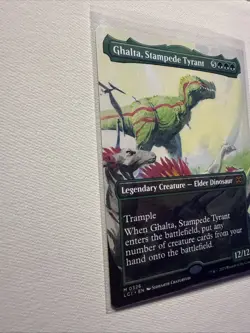 Ghalta, Stampede Tyrant (Borderless) The Lost Caverns of Ixalan Regular - Image 2