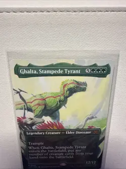 Ghalta, Stampede Tyrant (Borderless) The Lost Caverns of Ixalan Regular - Image 4