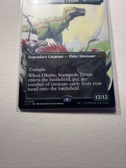 Ghalta, Stampede Tyrant (Borderless) The Lost Caverns of Ixalan Regular - Image 5