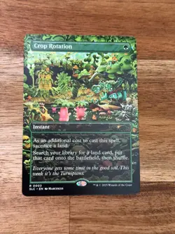 Crop Rotation - SLC Secret Lair Countdown Kit An Encyclopedia of Magic MTG - Image 1