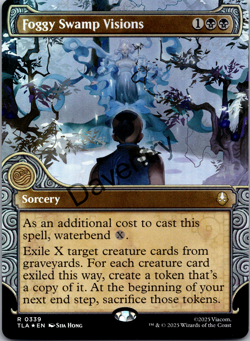 Foggy Swamp Visions (Showcase) (339) Avatar: The Last Airbender Foil - Image 1