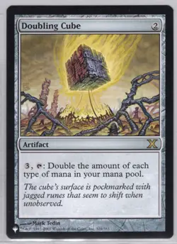 1x Doubling Cube - The List - Near Mint - Image 1