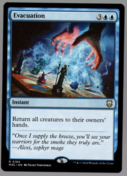 Evacuation 0184 Non Foil Rare Modern Horizons 3 MTG Near Mint - Image 1