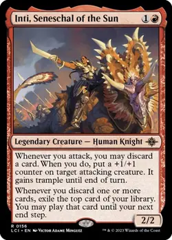 Inti, Seneschal of the Sun 156 MTG NM The Lost Caverns of Ixalan - Image 1