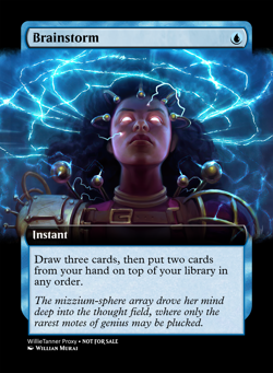 Dan Dan / Forgetful Fish - MTG Magic Custom Alt 2 Player Deck - Ready to Play - Image 5