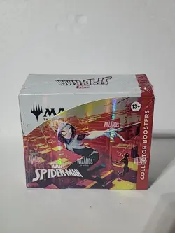 Magic: The Gathering Marvel's Spider-Man Collector Booster Box Factory Sealed - Image 1