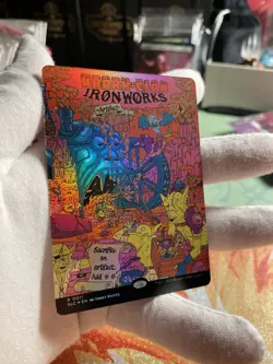 Krark-Clan Ironworks- MTG- Secret Lair- Encyclopedia Of Magic-?? ?Nm-Foil? - Image 1