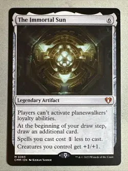 MTG / The Immortal Sun / CMM / #393 / Regular / Mythic / NM - Image 1